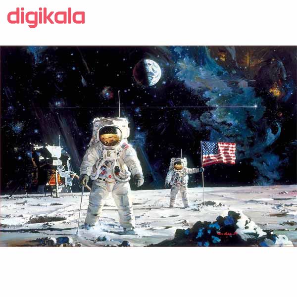 پازل 1000 تکه ادوکا مدل FIRST MEN ON THE MOON main 1 1