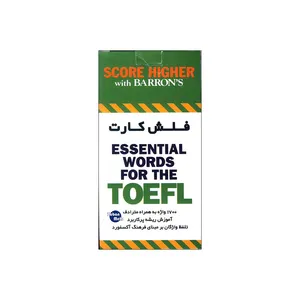 فلش کارت Essential words for the toefl انتشارات زبان مهر