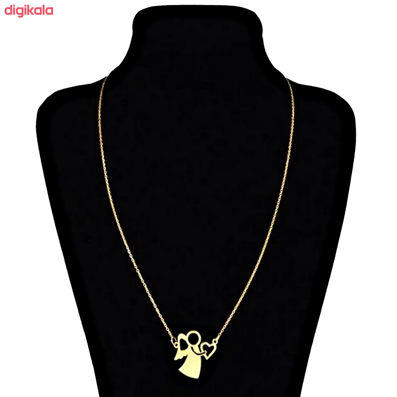 گردنبند زنانه طرح فرشته کد F434 main 1 1