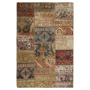  کلاژ فرش دستبافت دو متری مدل s93 کد 6674