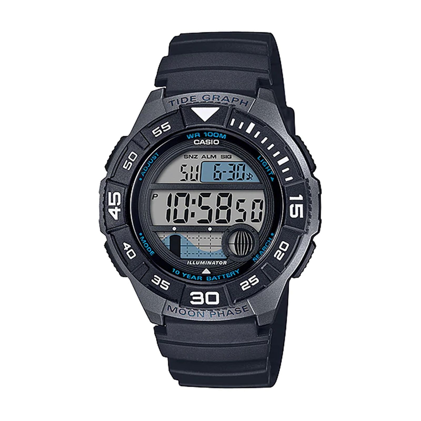ساعت مچی دیجیتال مردانه کاسیو مدل WS-1100H-1AVDF -  - 1