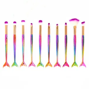 ست برس آرایشی کد 27 بسته ۱۰ عددی