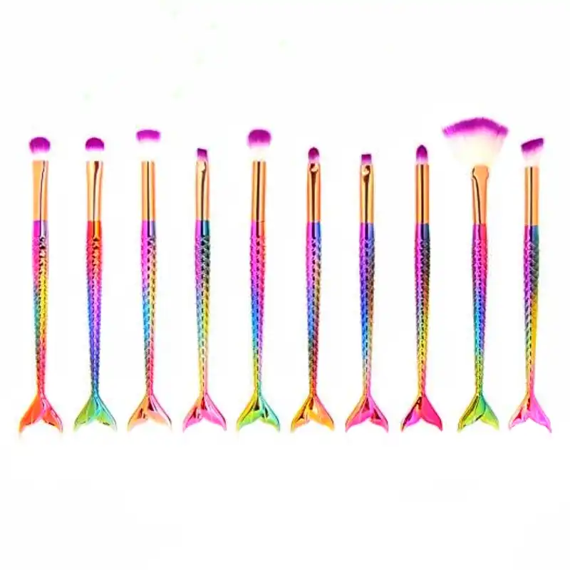 ست برس آرایشی کد 27 بسته ۱۰ عددی