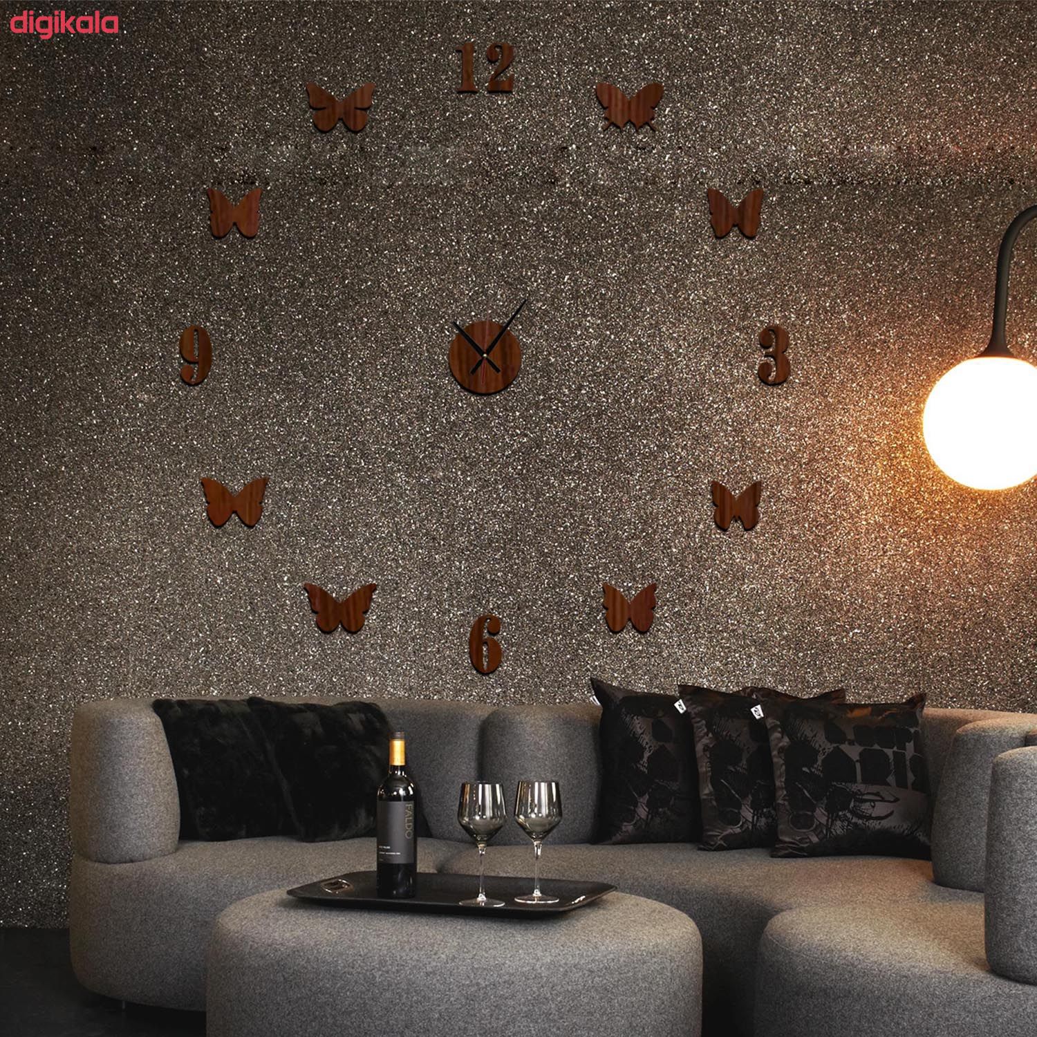 ساعت دیواری نوت مدل Butterfly 01 main 1 1