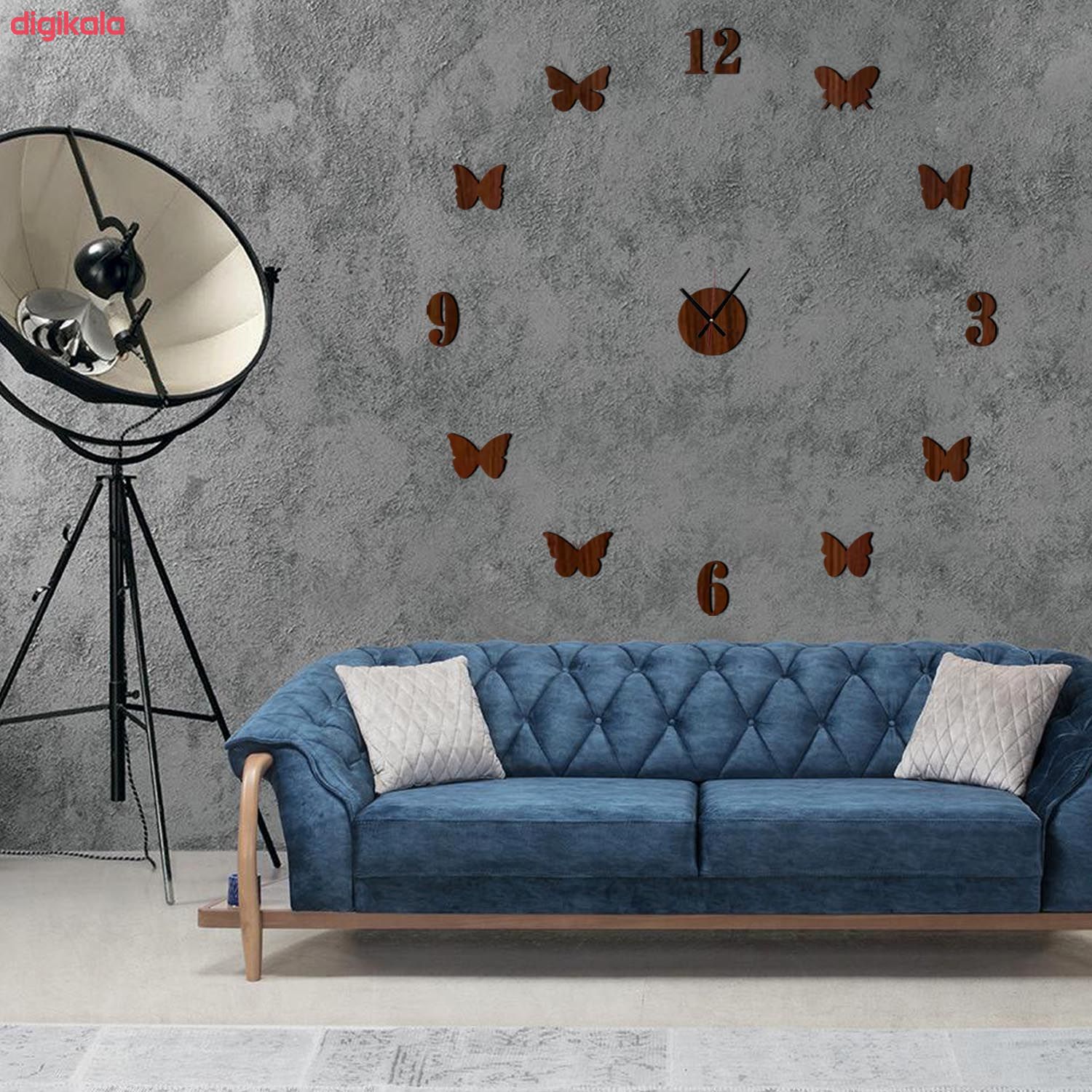 ساعت دیواری نوت مدل Butterfly 01 main 1 3