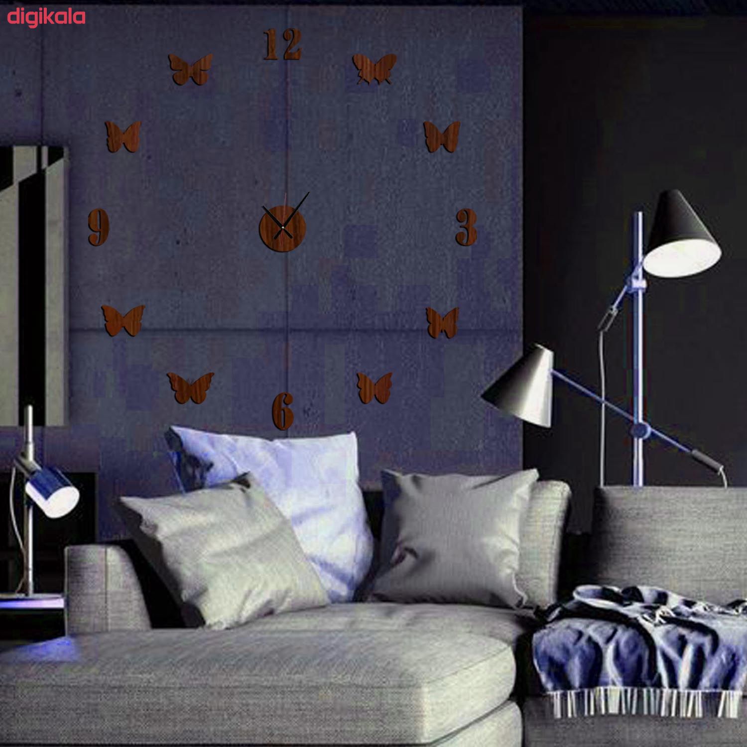 ساعت دیواری نوت مدل Butterfly 01 main 1 4
