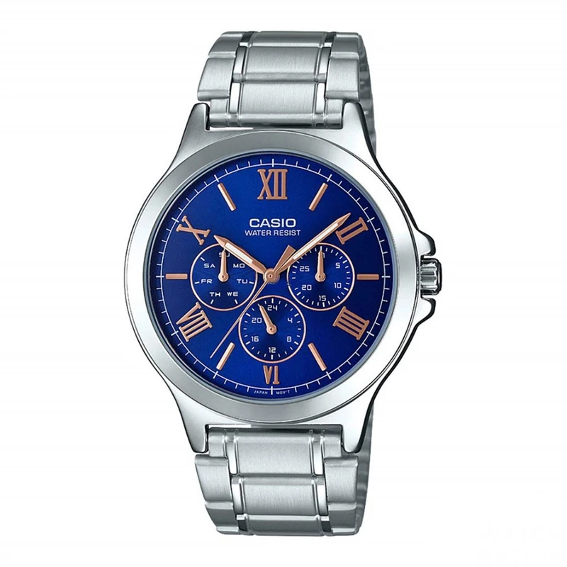 ساعت مچی عقربه‌ای کوارتز مردانه کاسیو مدل مدل MTP-V300D-2AUDF