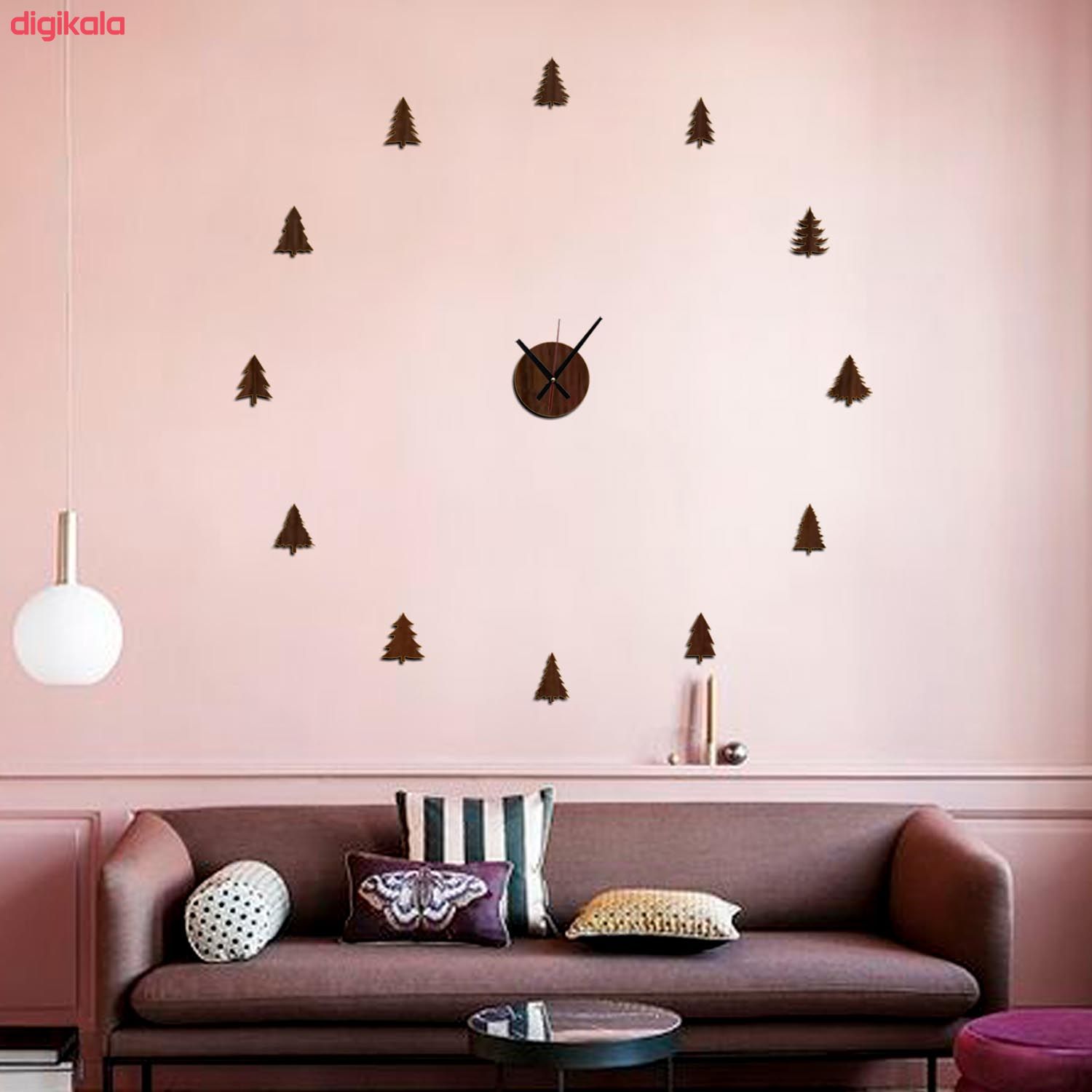 ساعت دیواری نوت مدل Pine 01 main 1 2