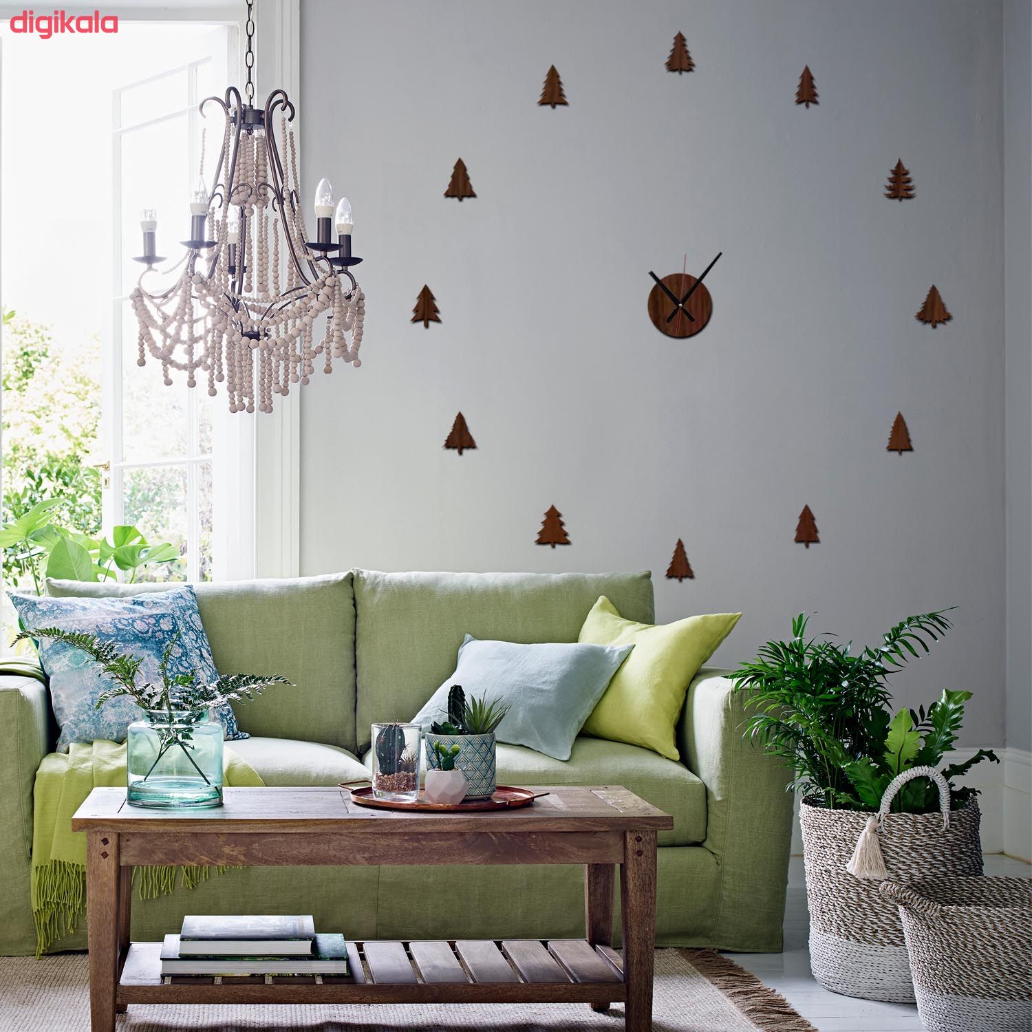 ساعت دیواری نوت مدل Pine 01 main 1 3