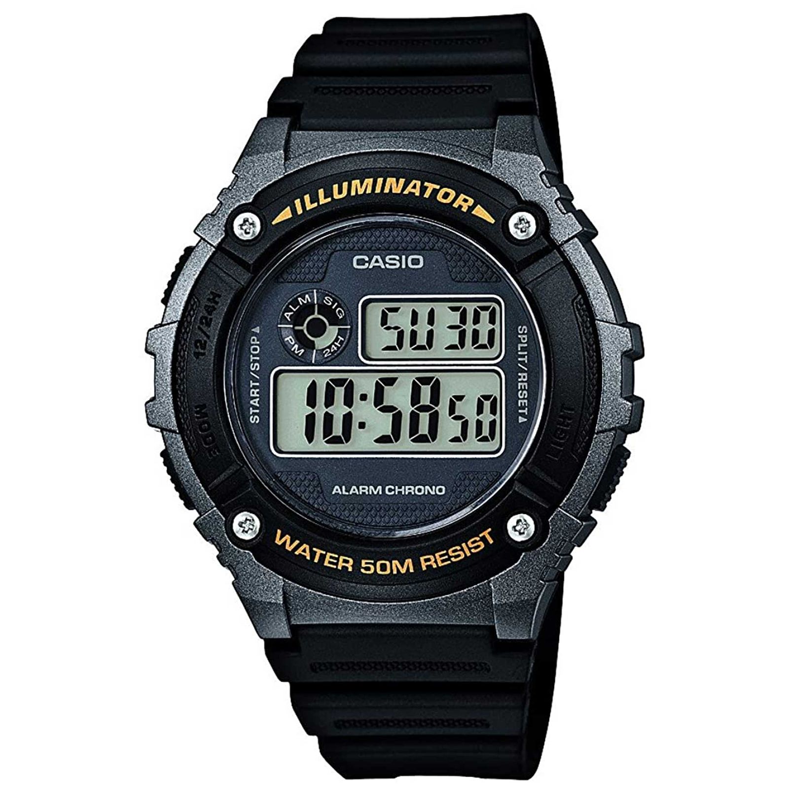 ساعت مچی دیجیتال مردانه کاسیو مدل W-216H-1BVDF -  - 1
