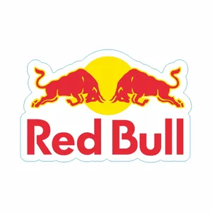 برچسب بدنه خودرو طرح ردبول قرمز کد 103