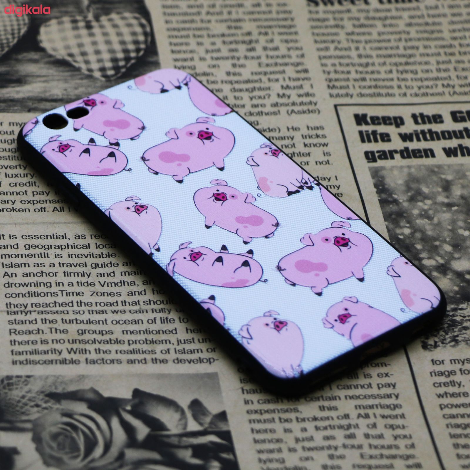 کاور طرح Pig مدل SS-01 مناسب برای گوشی موبایل اپل Iphone 6 main 1 2