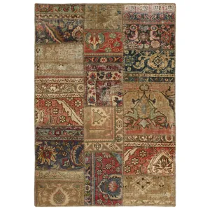  کلاژ فرش دستبافت یک و نیم متری مدل s963 کد 6665