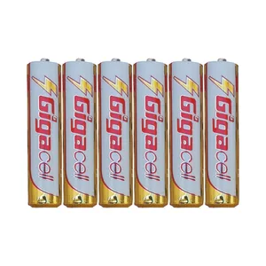 باتری نیم قلمی گیگاسل مدل Ultra Heavy Duty بسته 6 عددی