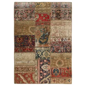  کلاژ فرش دستبافت یک و نیم متری مدل s793 کد 6653