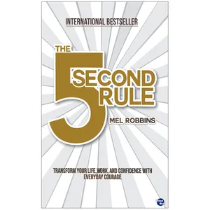 کتاب THE 5 SECOND RULE اثر Mel Robbins انتشارات زبان مهر