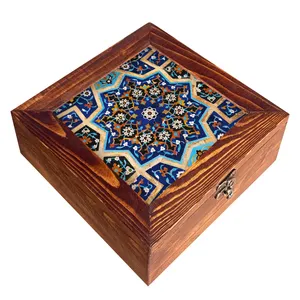  جعبه هدیه چوبی کد CG30