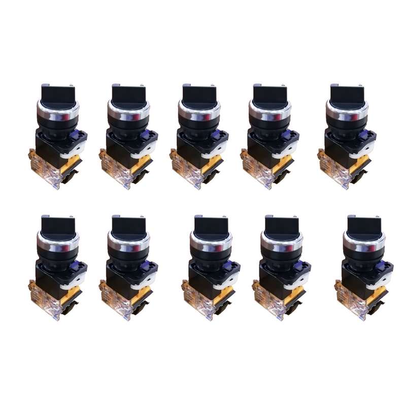 کلید گردان دو طرفه سایکو مدل LA38-11X2BLACK بسته 10 عددی