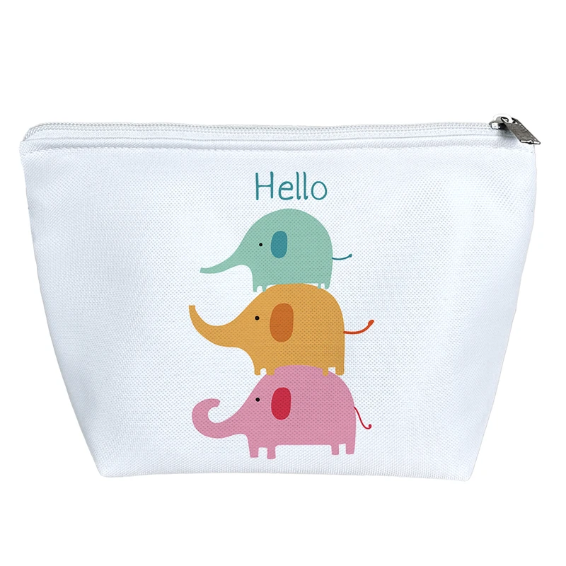 کیف لوازم آرایش دخترانه خندالو مدل فیل کد H438