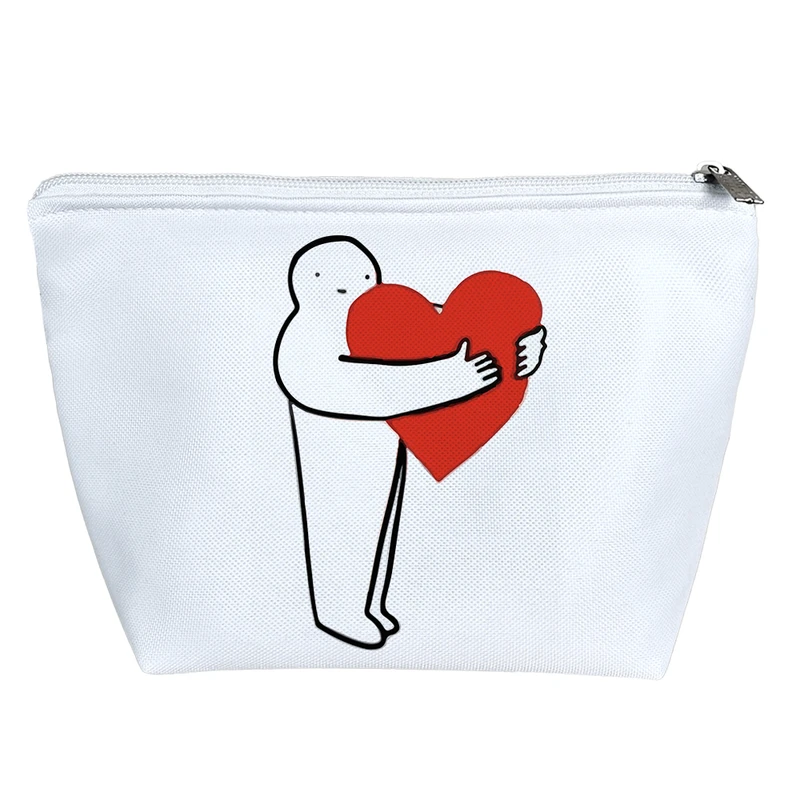 کیف لوازم آرایش دخترانه خندالو مدل love کد 8083