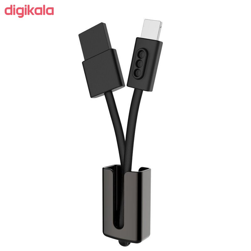 کابل تبدیل USB به microUSB / لایتنینگ توتو مدل Knight LIN0153 طول 0.18 متر main 1 1