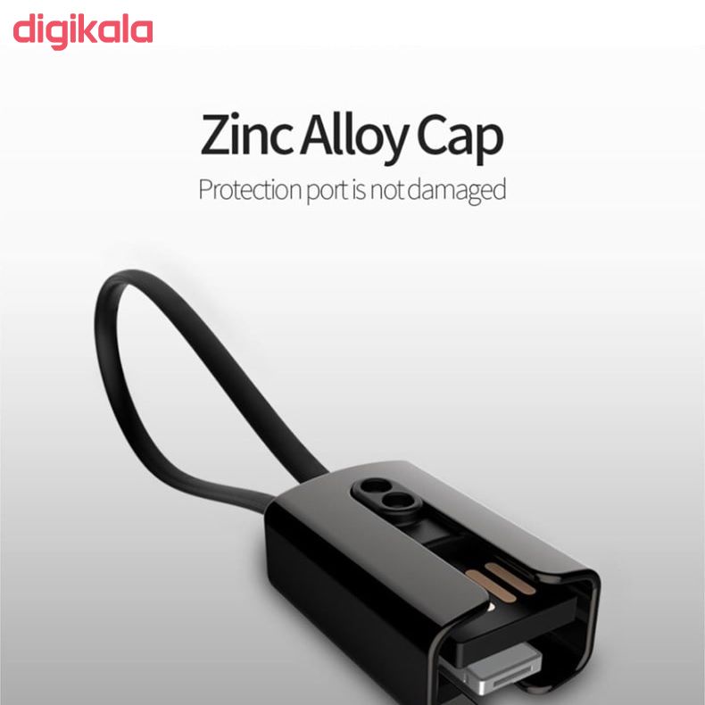 کابل تبدیل USB به microUSB / لایتنینگ توتو مدل Knight LIN0153 طول 0.18 متر main 1 8
