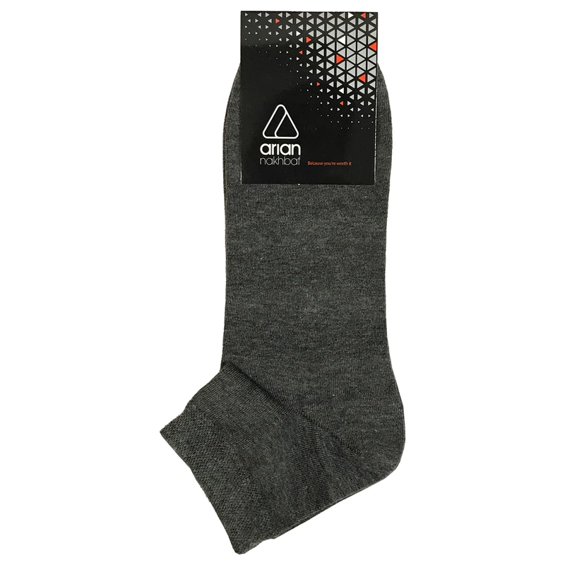 جوراب مردانه آریان نخ باف کد 51255-3