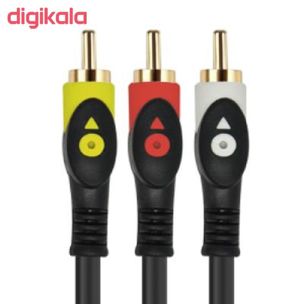 کابل تبدیل 3 به 3 RCA تسکو مدل TC 13 طول 1.5 متر main 1 1