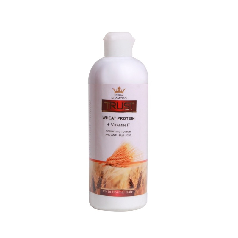 شامپو مو تراست مدل wheat protein  حجم 400 میلی لیتر