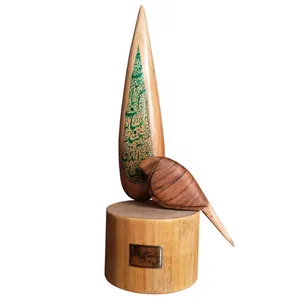 مجسمه طرح درخت سرو و پرنده کد 0043
