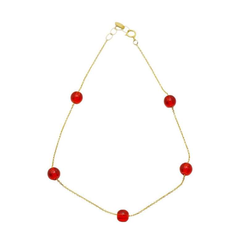 پابند طلا 18 عیار زنانه الن نار مدل eln530