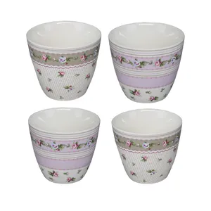 بستنی خوری انگلیش هوم مدل Winter Rose مجموعه ۴ عددی