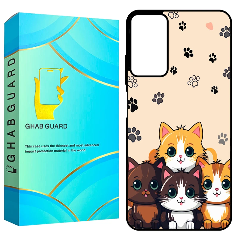 کاور قاب گارد طرح گربه مدل GCHPN11P مناسب برای گوشی موبایل شیائومی  Redmi Note 11 Pro 4G / Redmi Note 11 Pro 5G / Redmi Note 12 Pro 4G
