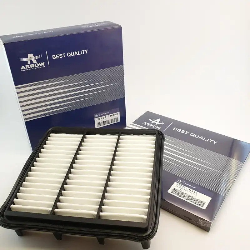 فیلتر هوا خودرو آرو مدل 2H000 مناسب برای سراتو به همراه فیلتر کابین