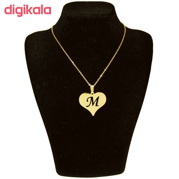 گردنبند طلا 18 عیار زنانه طرح قلب کد UN0010 main 1 1
