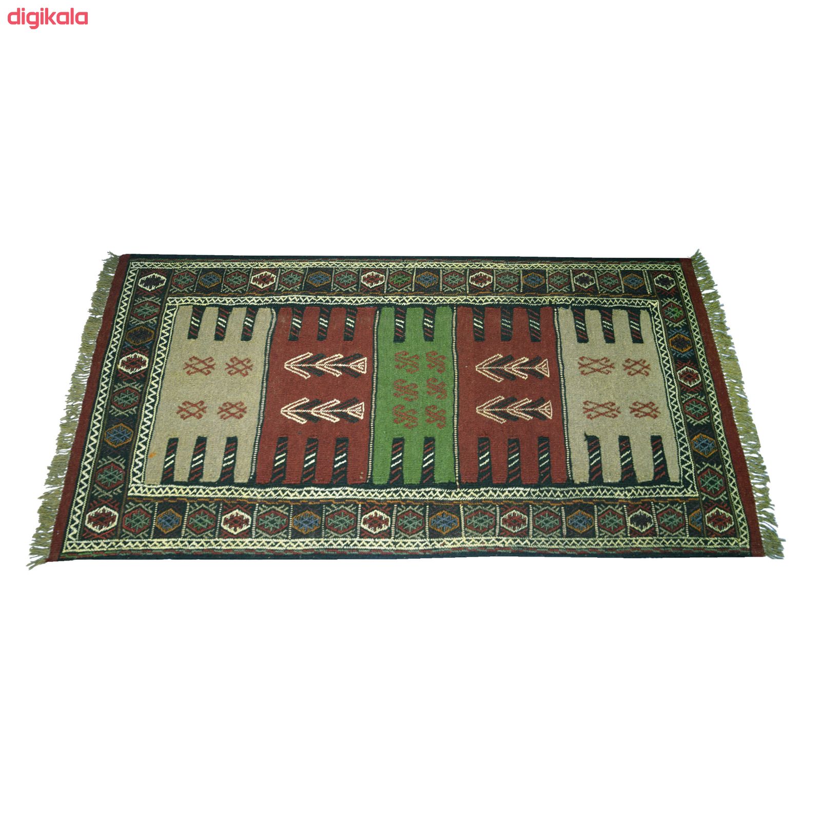 گلیم دستبافت دو متری کد 981231 main 1 2