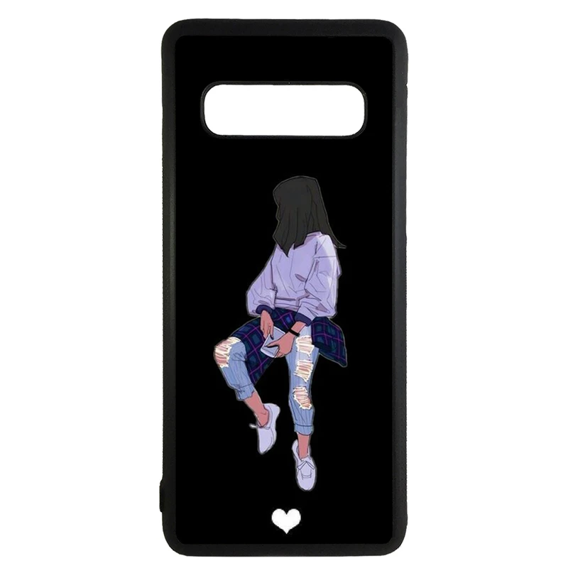 کاور طرح دختر کد 11050646 مناسب برای گوشی موبایل سامسونگ galaxy s10