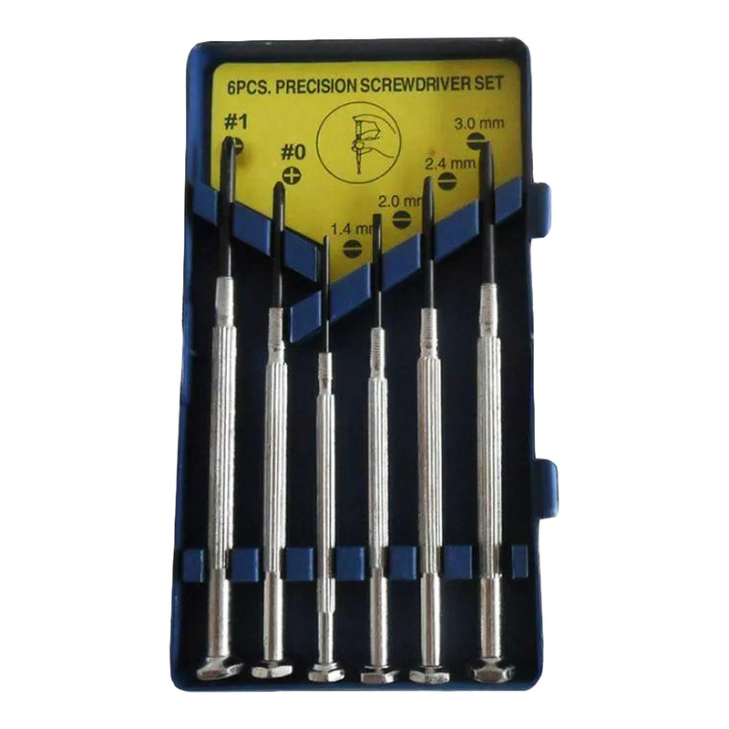 مجموعه 6 عددی پیچ گوشتی ساعتی مدل G-11101