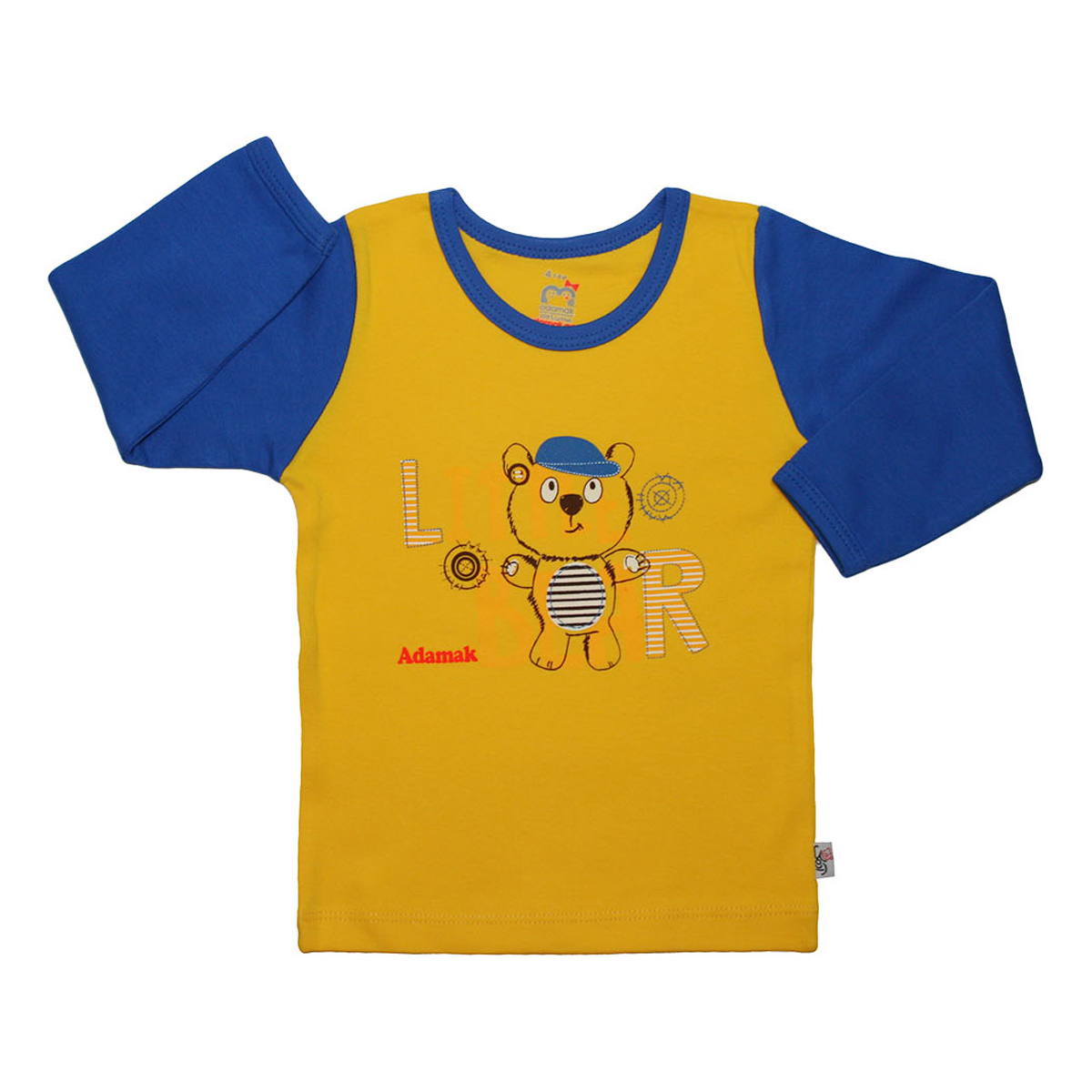  تی شرت آستین بلند نوزادی آدمک مدل Little Bear کد 02