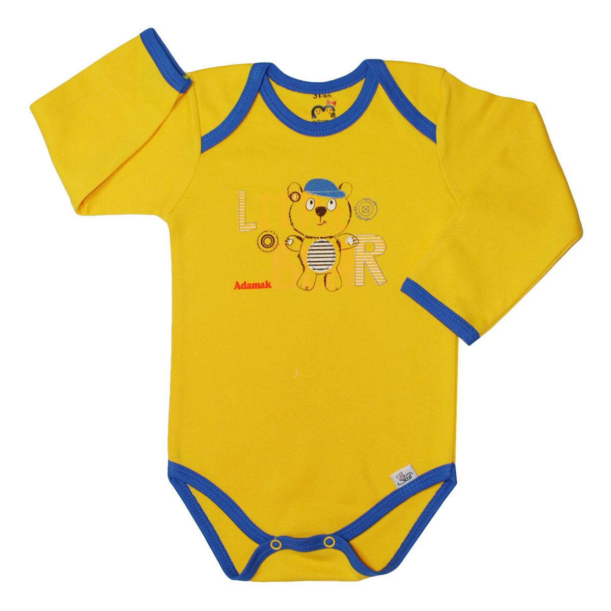 بادی آستین بلند نوزادی آدمک مدل Little Bear کد 02 -  - 2