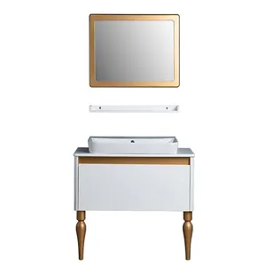 ست کابینت و روشویی مدل 9020 AR به همراه آینه و شلف 