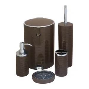 ست سرویس بهداشتی 5 پارچه تتیس مدل Contrast