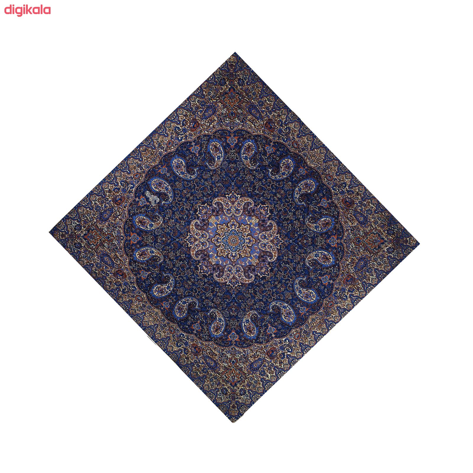 ست 4 تکه رومیزی ترمه مدل نسترن کد SRMH4-4