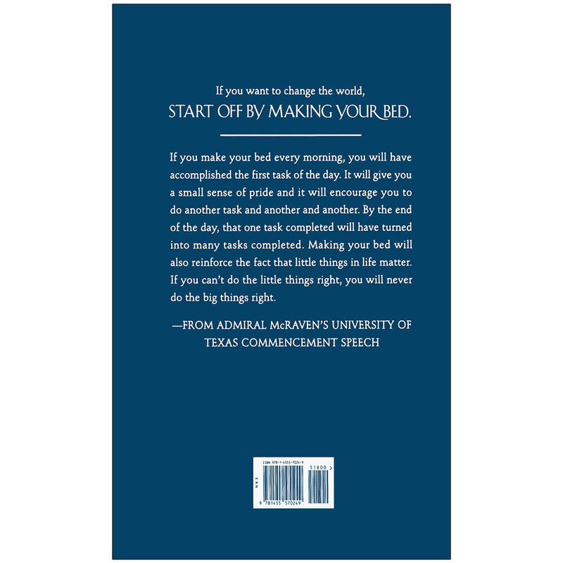 کتاب Make your bed اثر William H. McRaven انتشارات زبان مهر