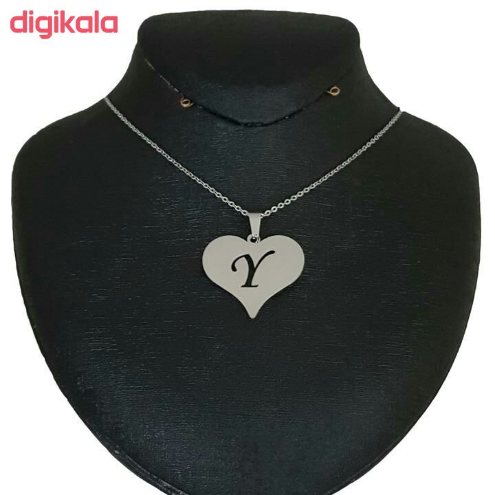 گردنبند زنانه طرح قلب کد F522 main 1 1