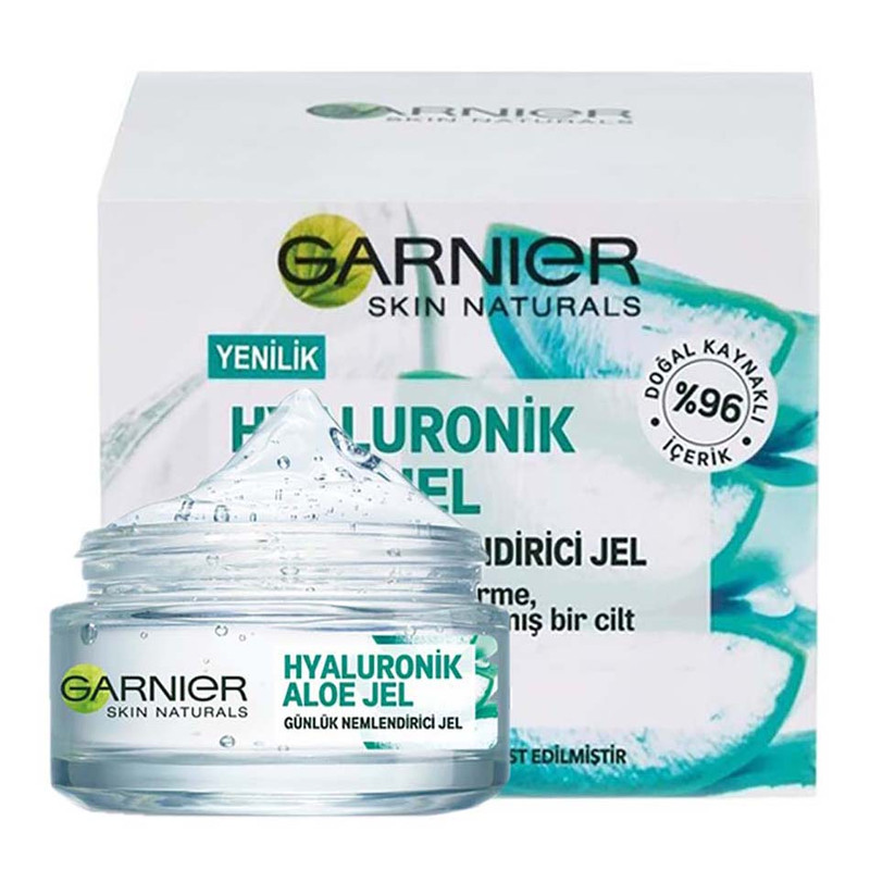 ژل آبرسان گارنیه مدل Hyaluronic Aloe Jelly حجم 50 میلی لیتر ژل آبرسان گارنیه مدل Hyaluronic Aloe Jelly حجم 50 میلی لیتر