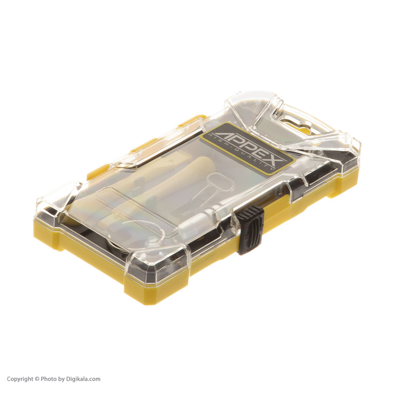 مجموعه 17 عددی سری پیچ گوشتی موبایلی اپکس مدل APT-2315