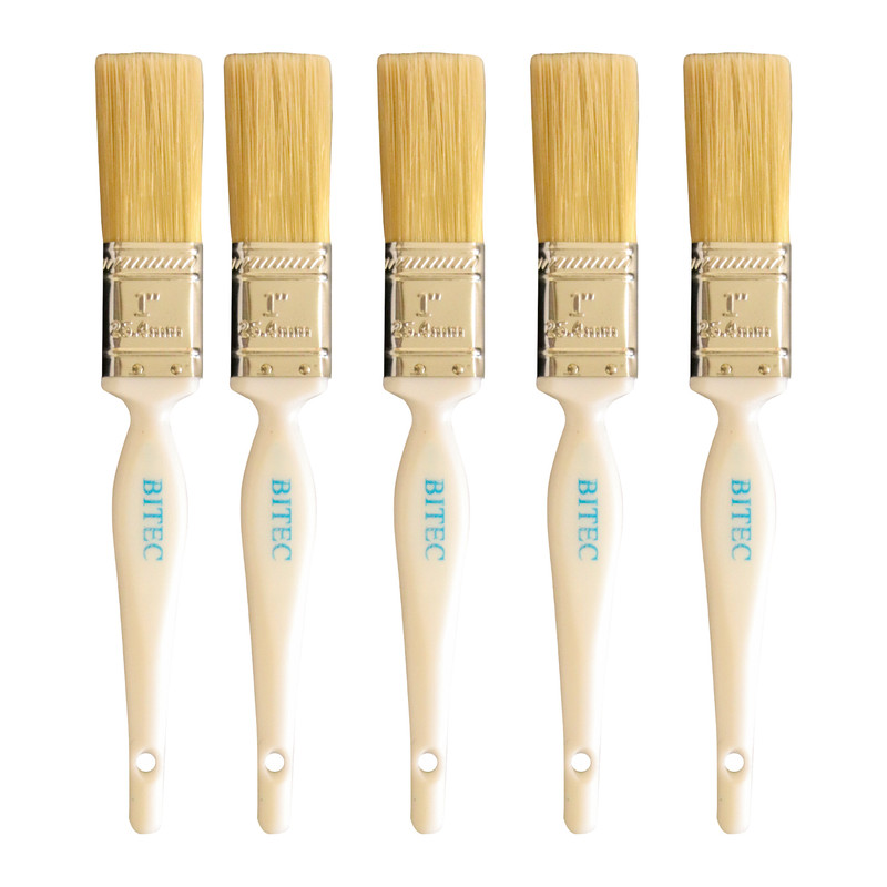 قلم موی نقاشی مدل BITEC1 سایز 25.4 میلیمتر بسته 5 َعددی