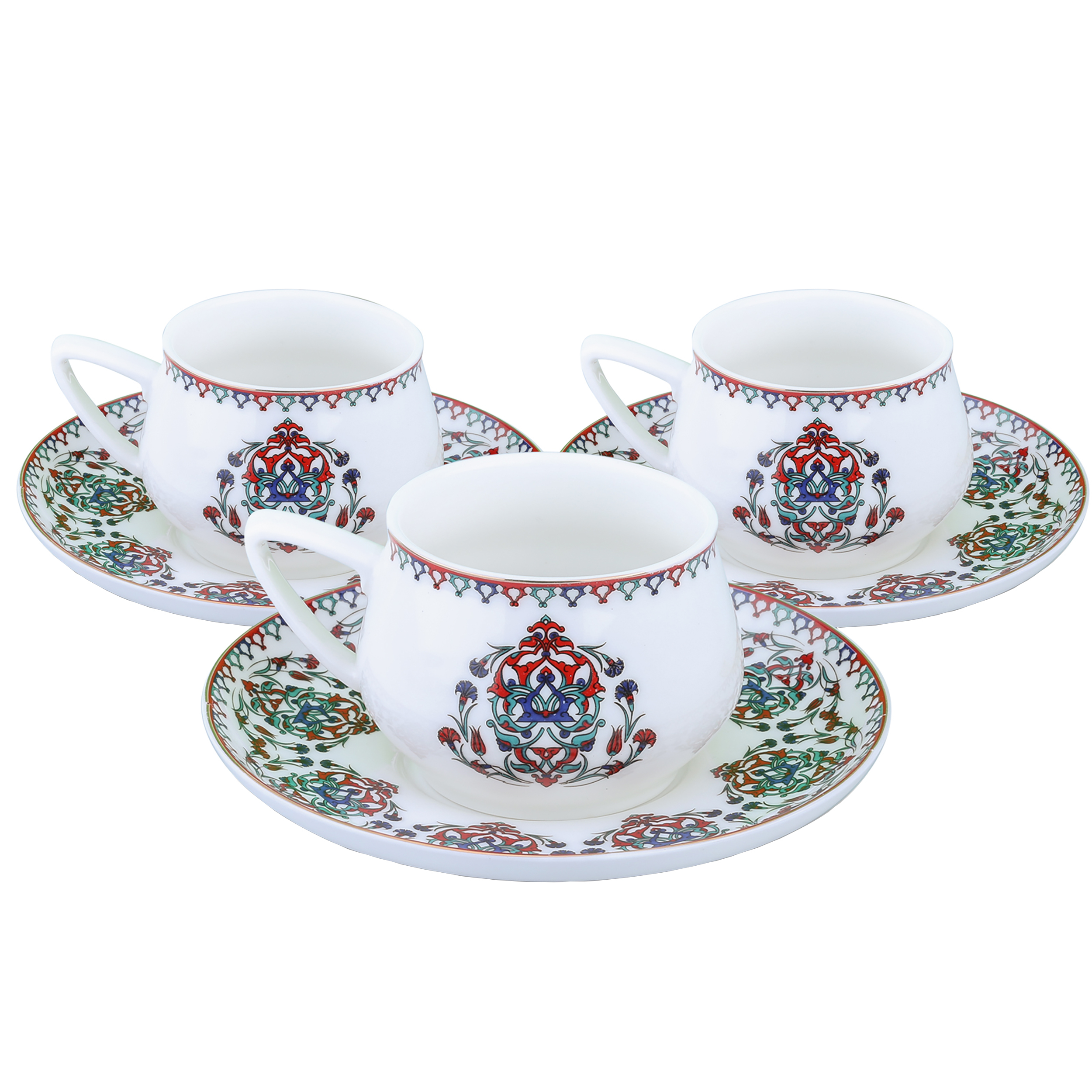 سرویس قهوه خوری 6 پارچه کاراجا مدل NAKKAS