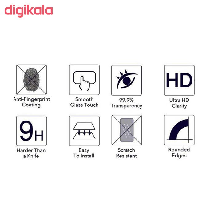 محافظ صفحه نمایش مدل GHF مناسب برای گوشی موبایل آنر 10بسته 2 عددی main 1 3